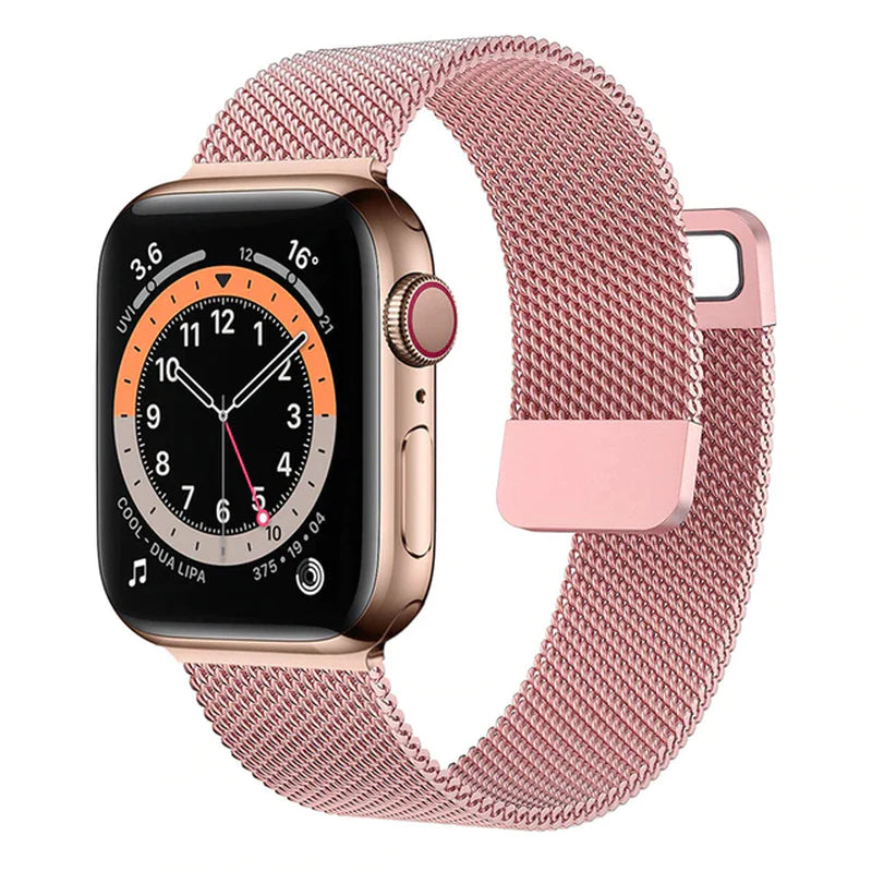 Strap for Apple Watch Ultra Band 7 49 45Mm 40Mm 38Mm 42Mm 41 44 Mm Accessorie Magnetic Loop Metal for Iwatch Serie 7 4 5 6 Se 3