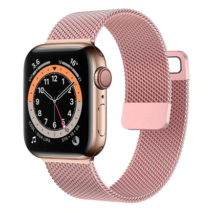 Strap for Apple Watch Ultra Band 7 49 45Mm 40Mm 38Mm 42Mm 41 44 Mm Accessorie Magnetic Loop Metal for Iwatch Serie 7 4 5 6 Se 3