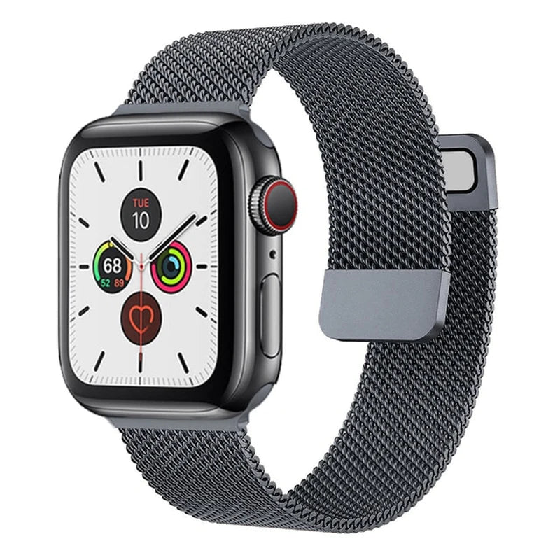 Strap for Apple Watch Ultra Band 7 49 45Mm 40Mm 38Mm 42Mm 41 44 Mm Accessorie Magnetic Loop Metal for Iwatch Serie 7 4 5 6 Se 3